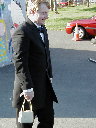 Nick and handbag before the MWD