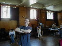 Cast rehersing in London
