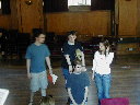 Cast rehersing in London