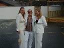Three little maids in White