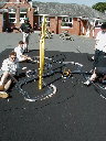 Crew playing